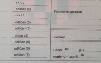 PODJELA SVJEDODŽBI
